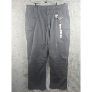 5.11 Tactical Stryke Pants Mens 42x32 Flex-Tac Charcoal Gray Cargo Ripstop NWT